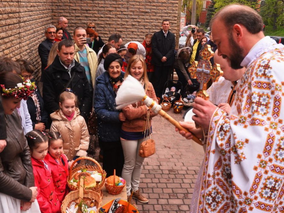 Пасха в католическом храме