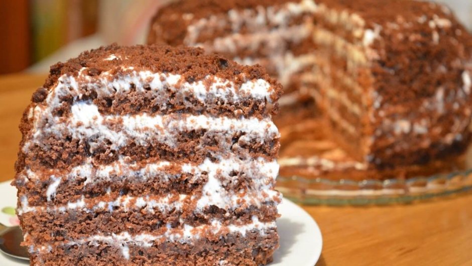 Торт шоколад фундук