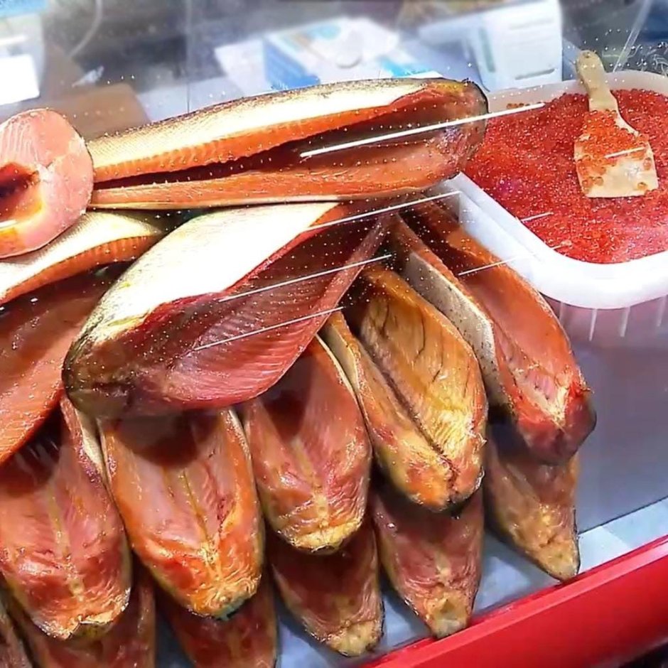 Рыбный рынок в Абхазии
