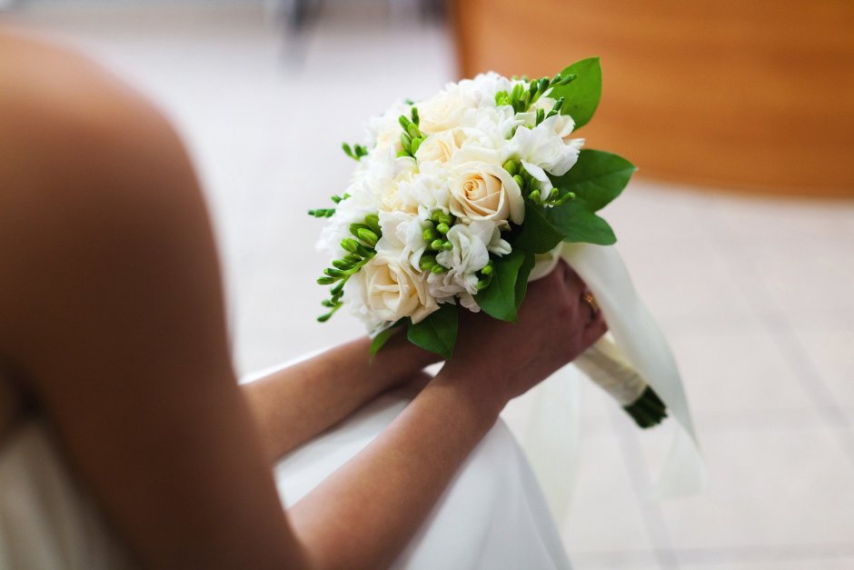 Свадебный букет невесты с37