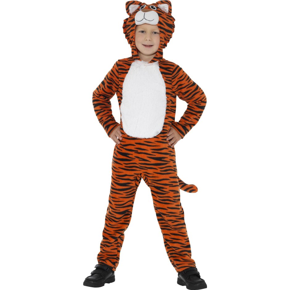 Необычный новогодний костюм тигра для мальчика