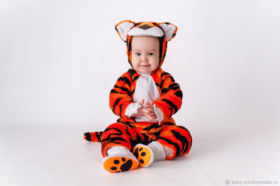 Новогодний костюм тигра для мальчика