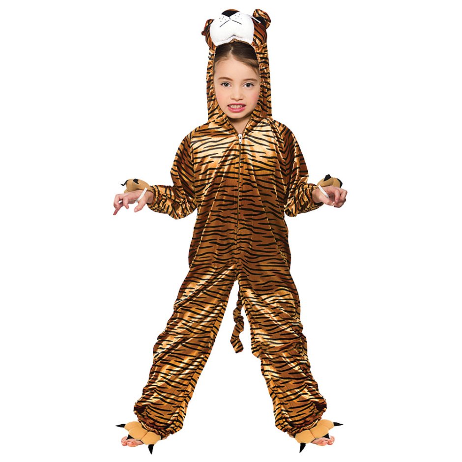 Новогодний костюм тигра для девочки