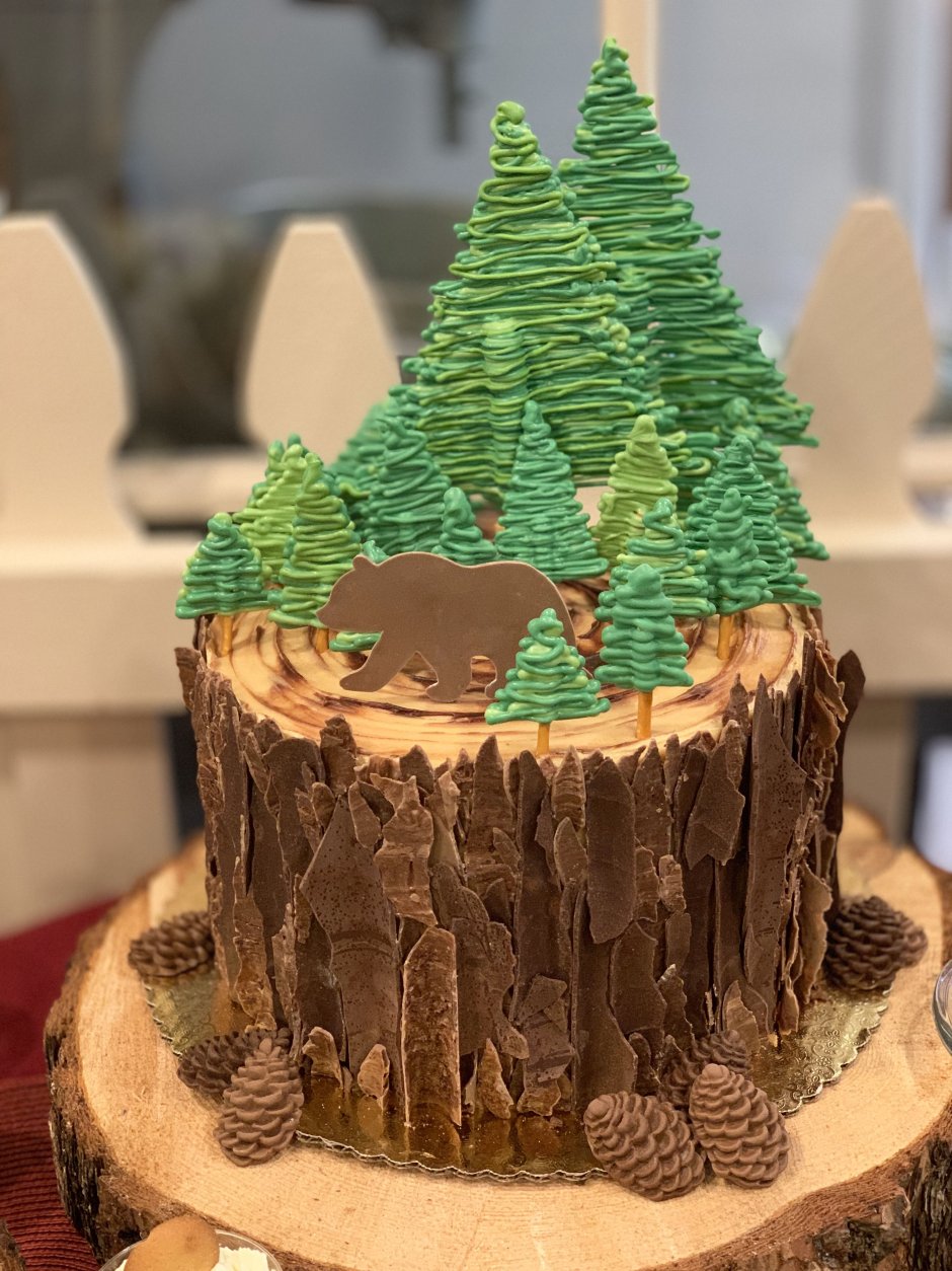 Тортик с деревом