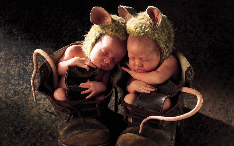 Anne Geddes младенцы