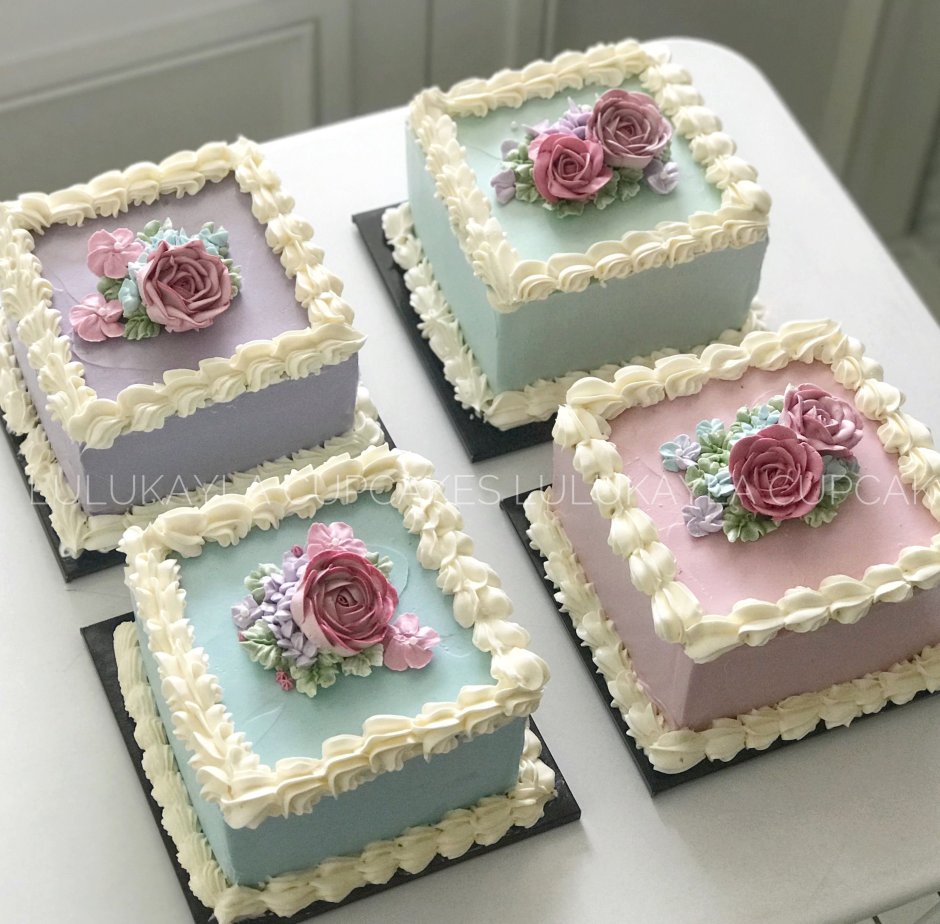 Круглые торты на день рождения
