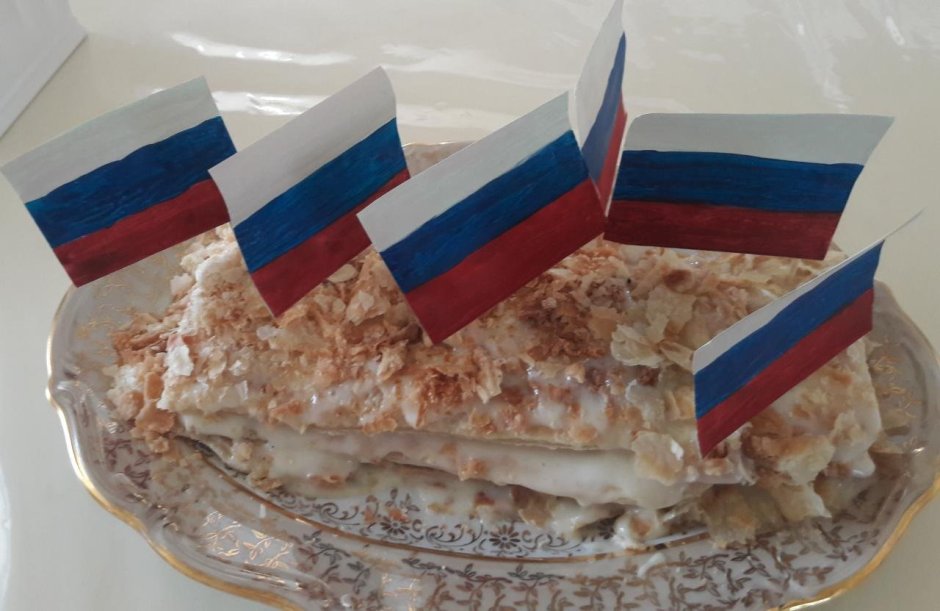 Торт российский Триколор