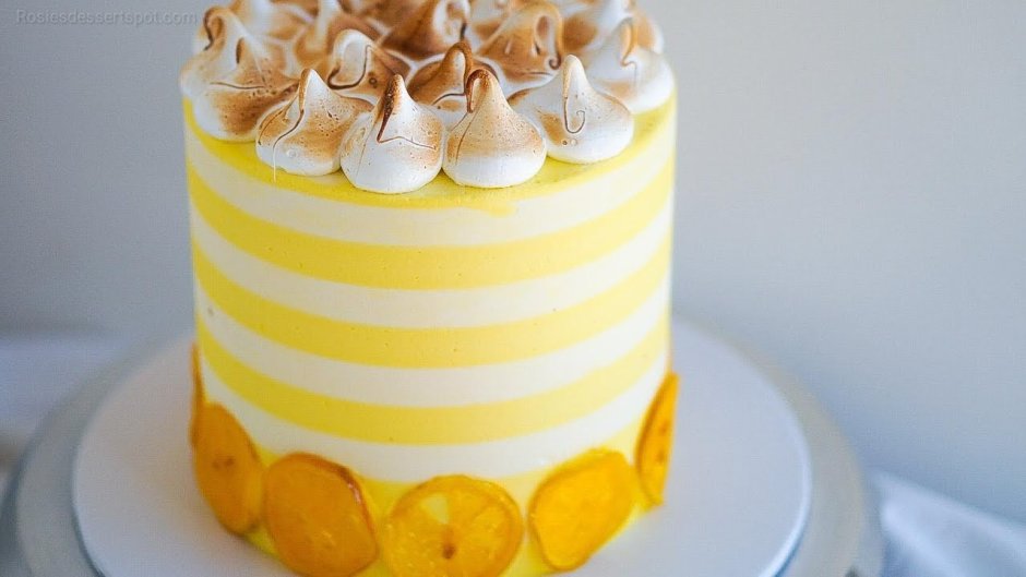 Lemon Cake decoration