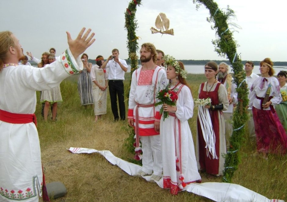 Языческие обряды древней Руси свадьба