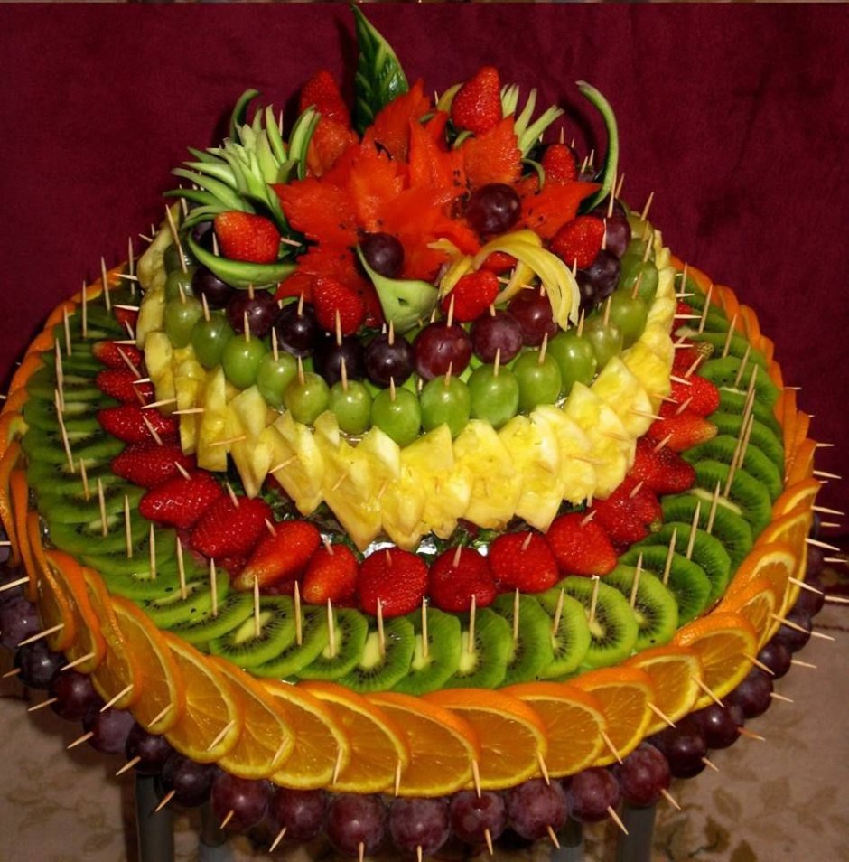 Торт с овощами