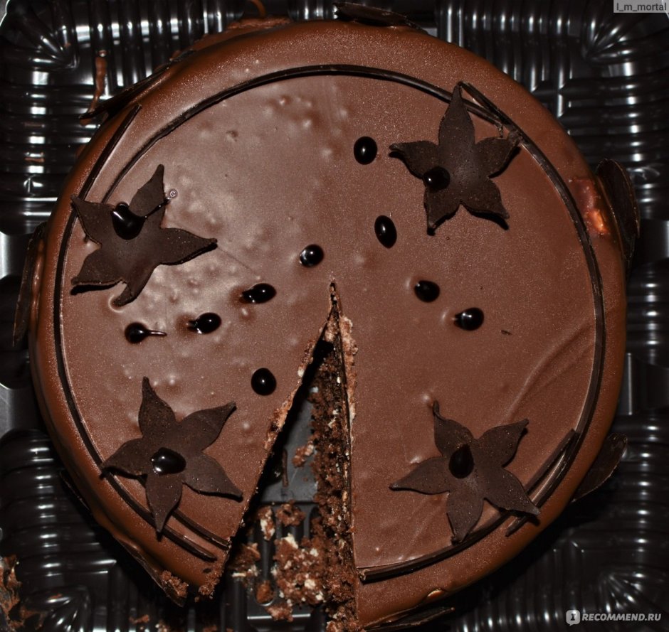700г торт Черёмушки бельгийский шоколад