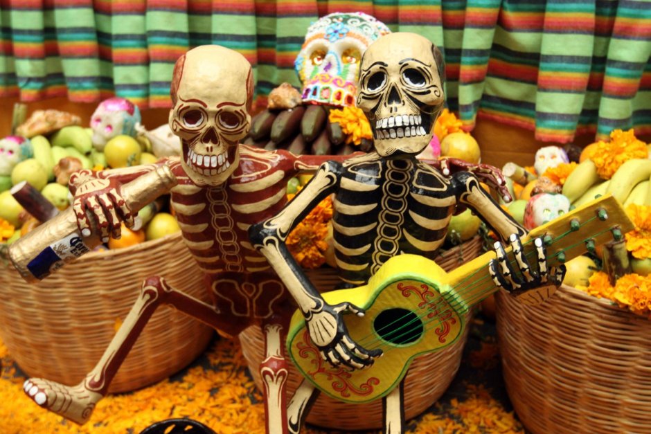 Праздник мертвых в Мексике танцы