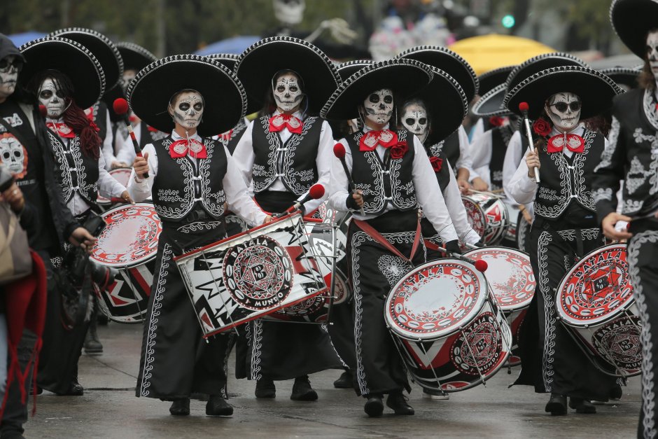 Диа де Лос Муэртос — день мертвых в Мексике
