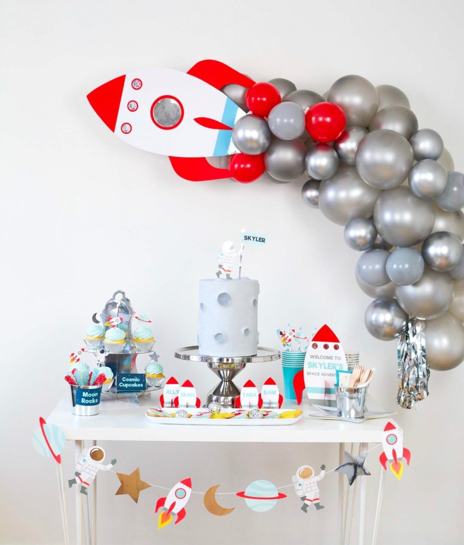 Space Party decorations Kids