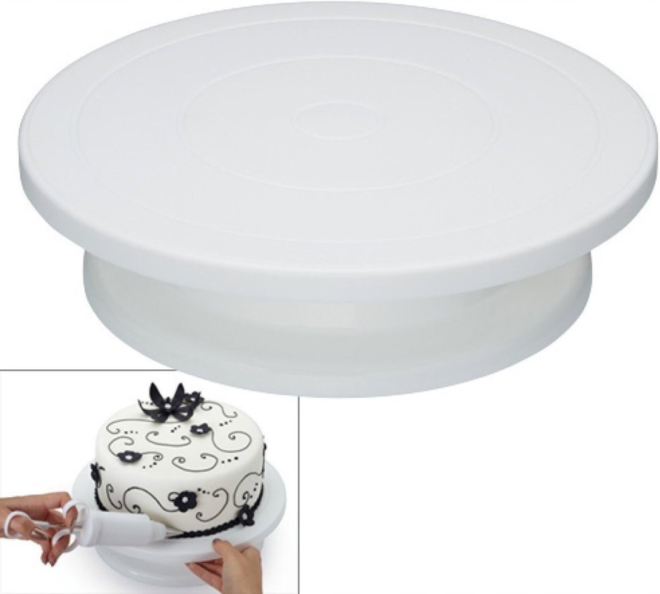 Тарелка для торта "Сабина 1373" 28 см на ножке