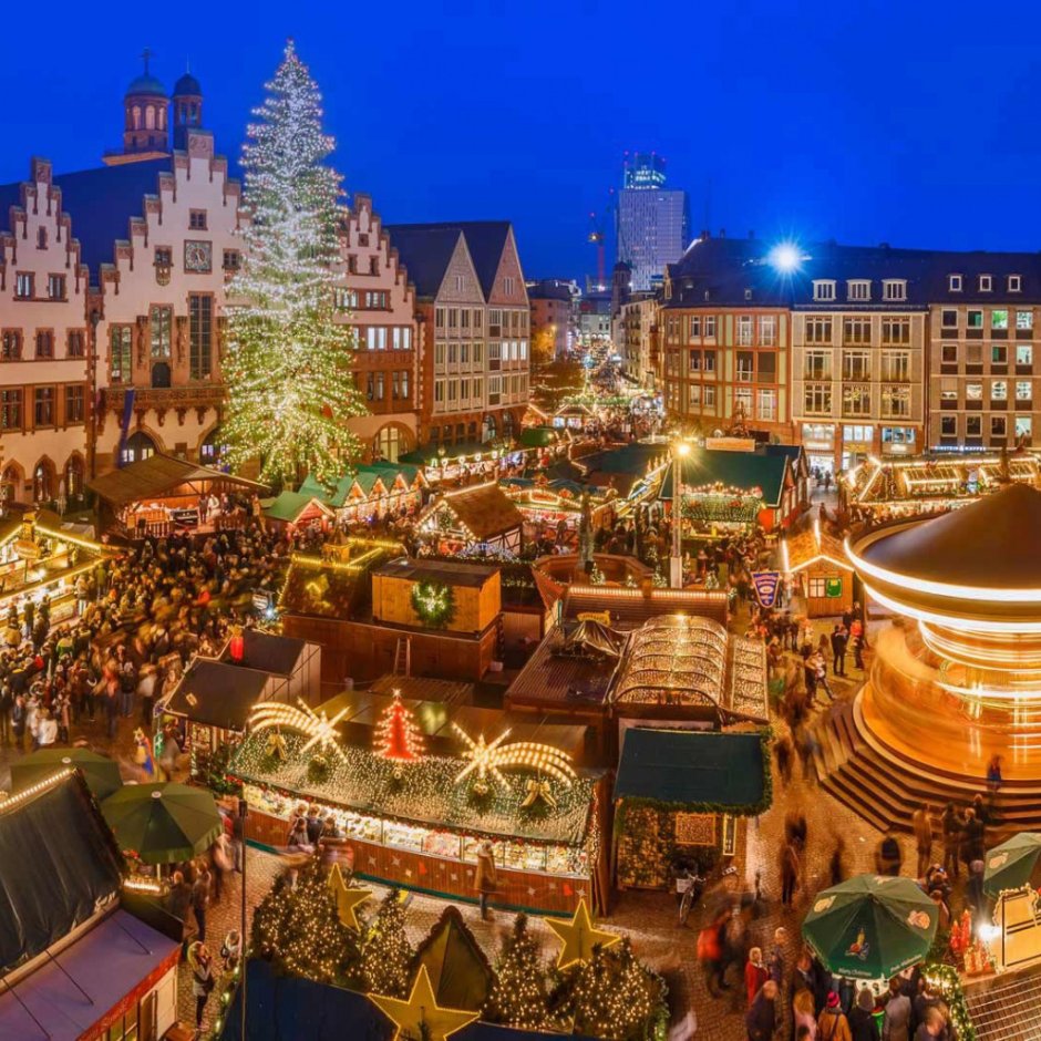 Рождественские ярмарки в Хайдельберге Германия