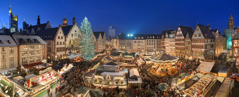 Рождественская ярмарка во Франкфурте