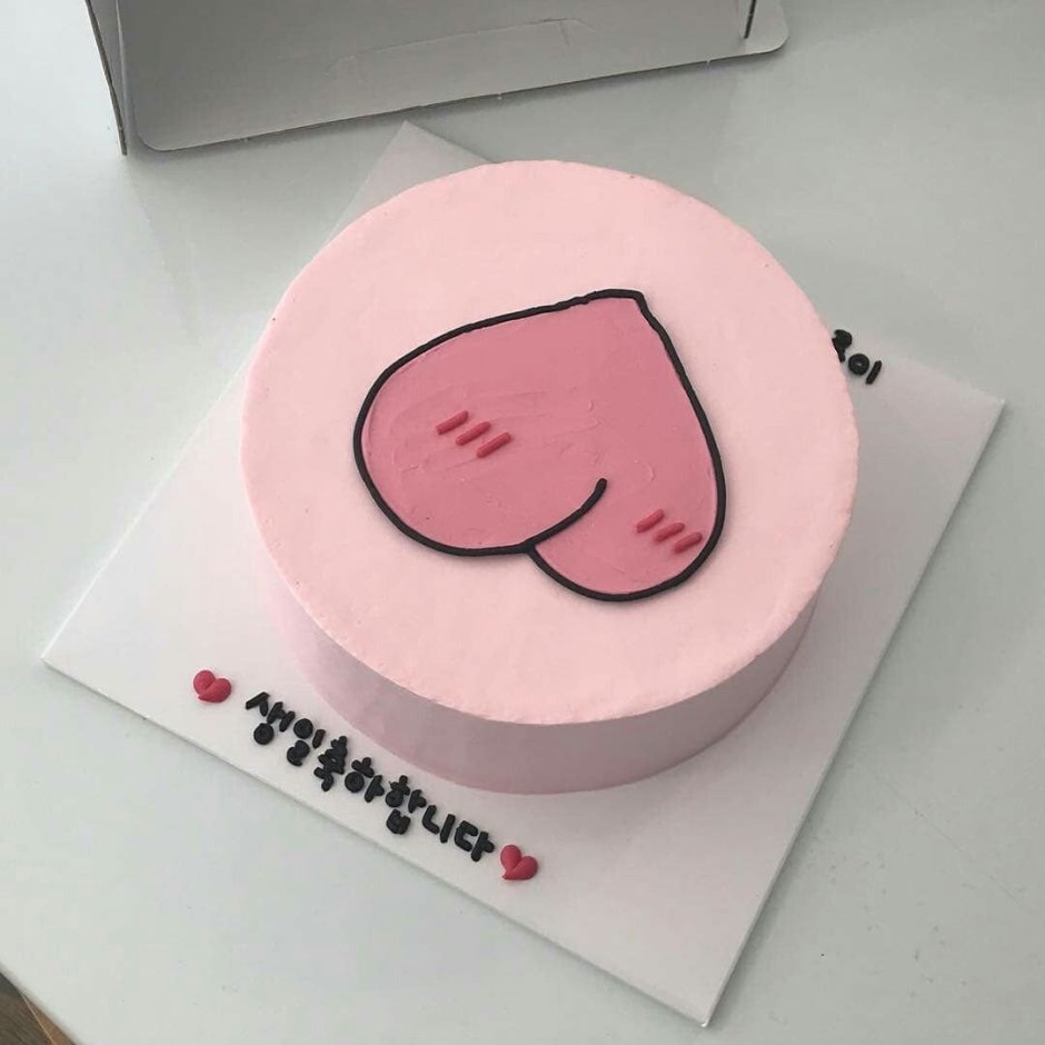 Стильный торт для девушки