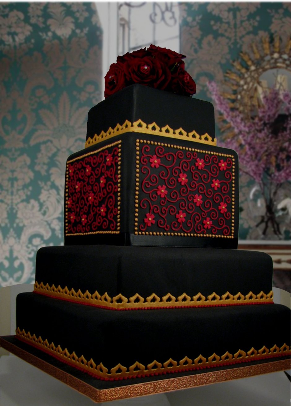 Свадебный торт в Восточном стиле