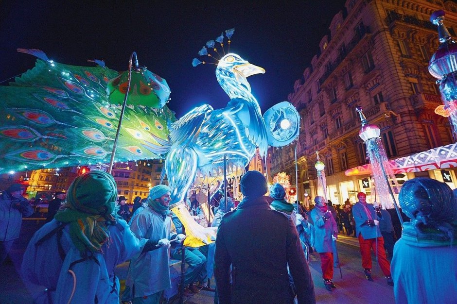 Праздник света в Лионе (Festival of Lights) во Франции