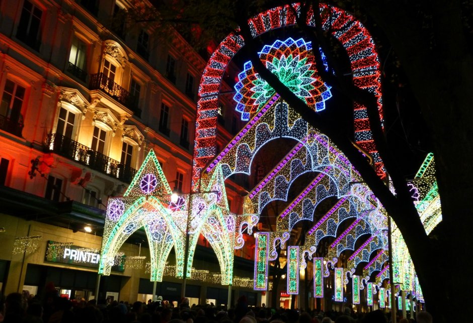 Праздник света в Лионе – fête des lumières Франция