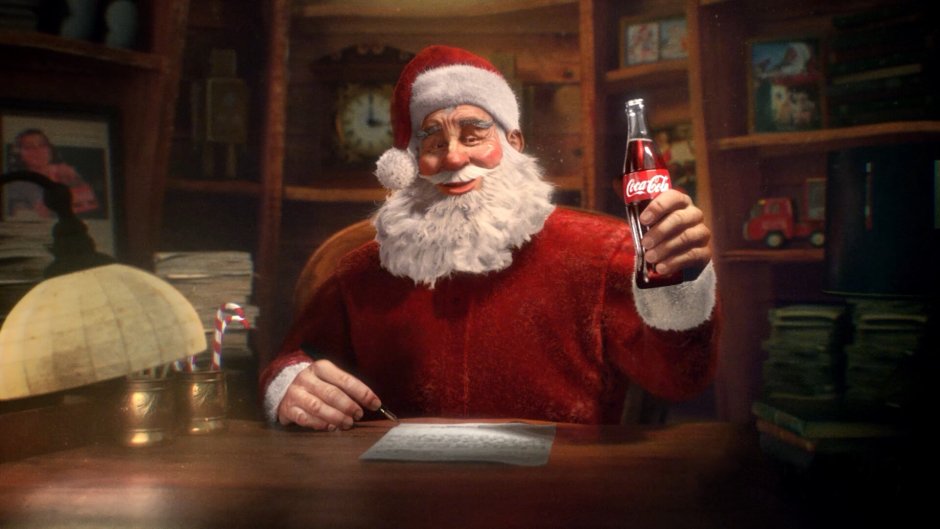 Дед Мороз Кока кола