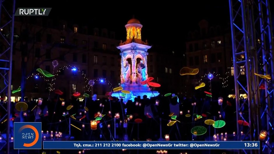 В Лионе стартовал крупнейший в Европе "праздник света"