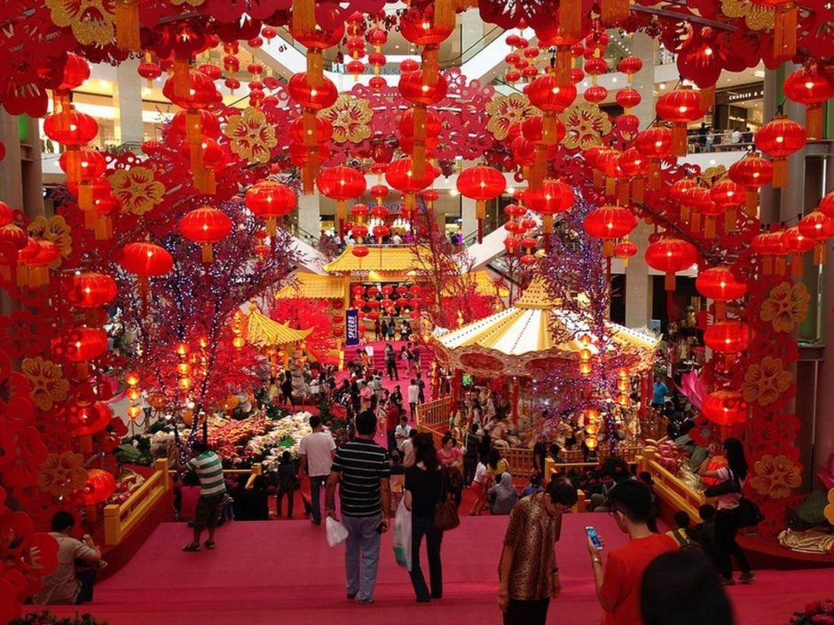 Китайская Новогодняя ярмарка