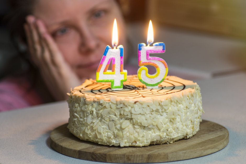 Свечи для торта "цифры"