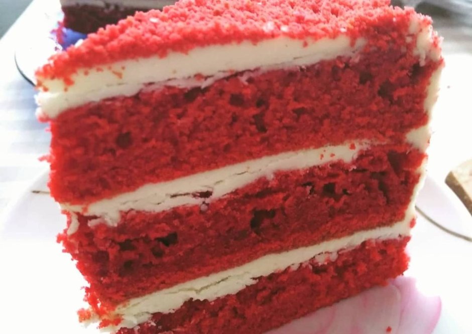 Торт красный бархат с кремом маскарпоне