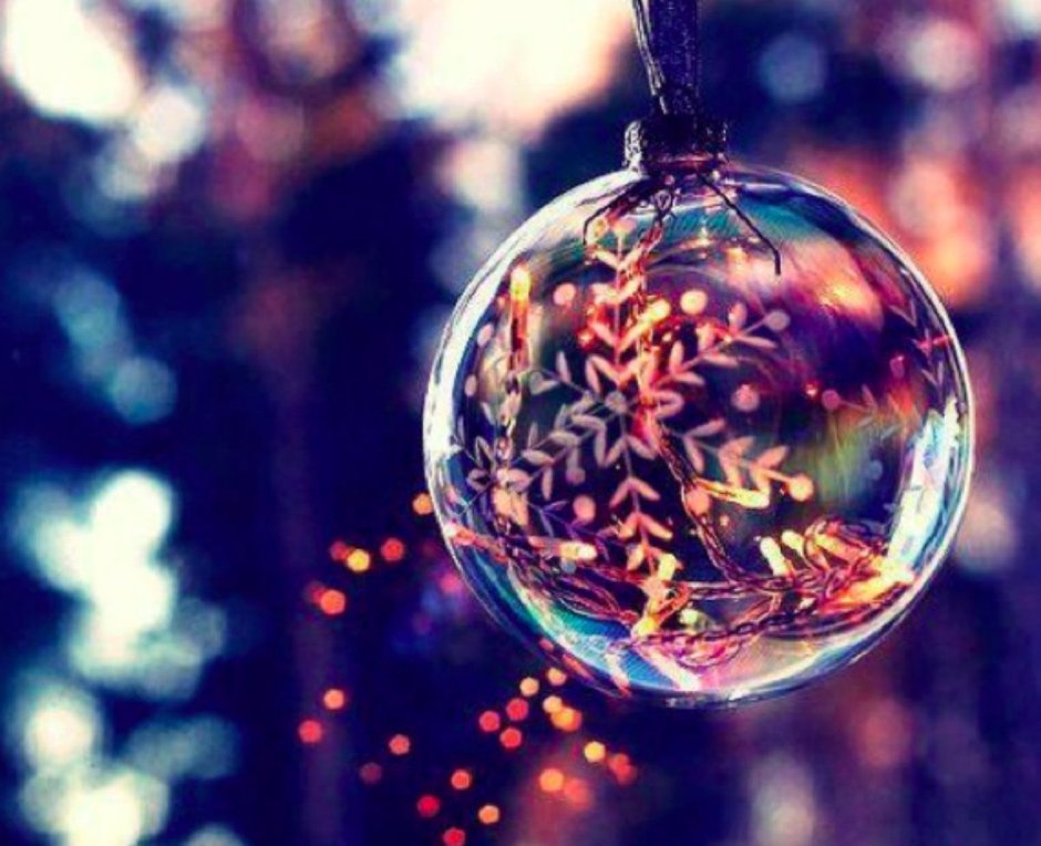 Чудо новогоднего волшебства новогодний шар