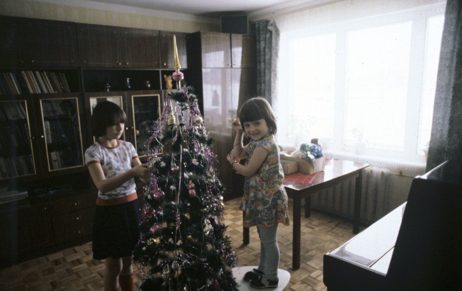 Новогодняя елка в 90-е годы