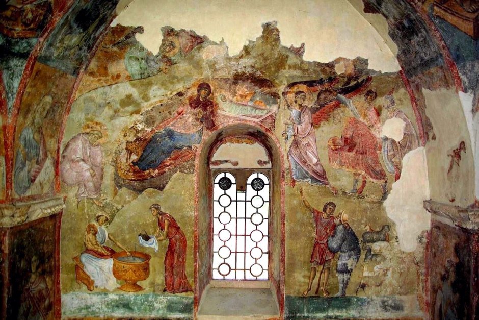 Монастырь Сопочаны Сербия фрески