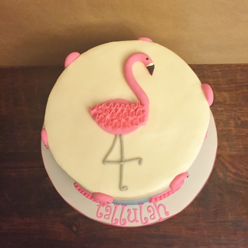 Торт на день рождения девочки одноэтажный