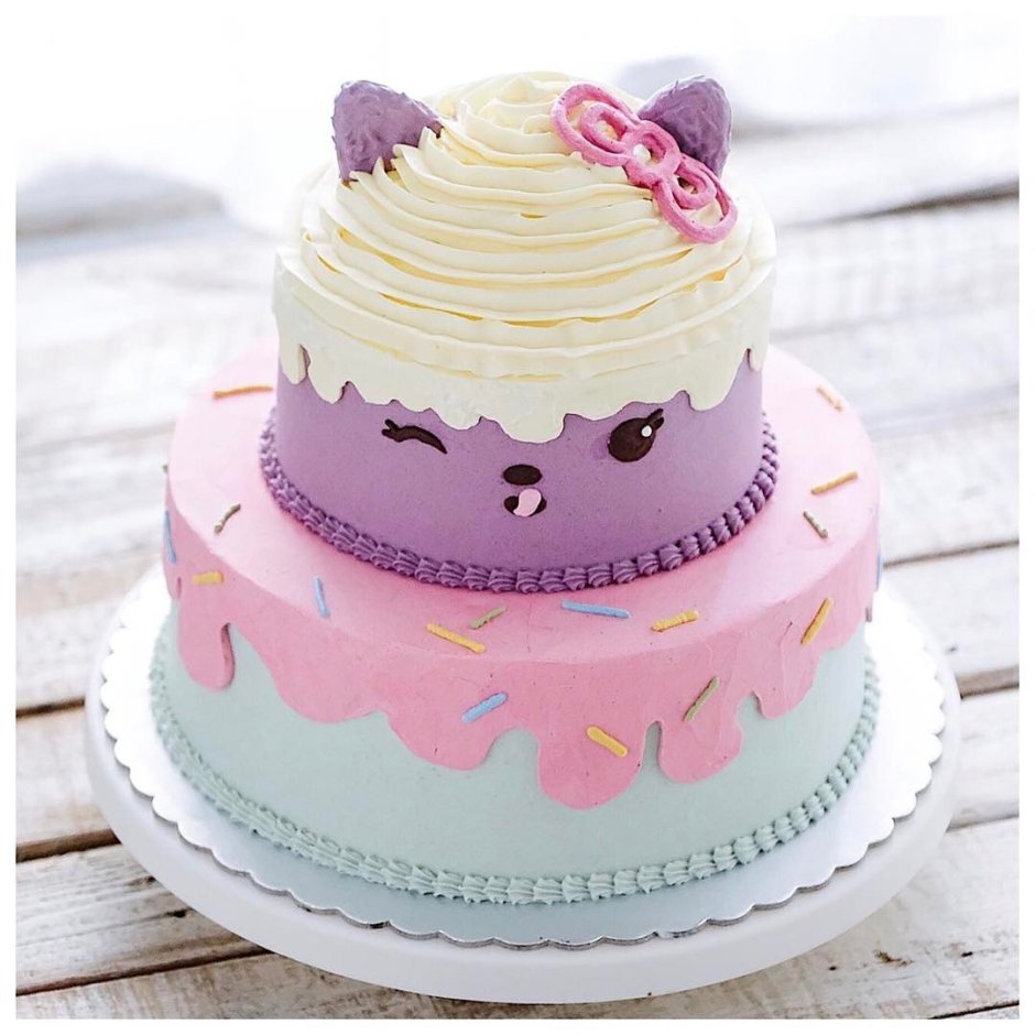 Красивые торты на день рождения девочке