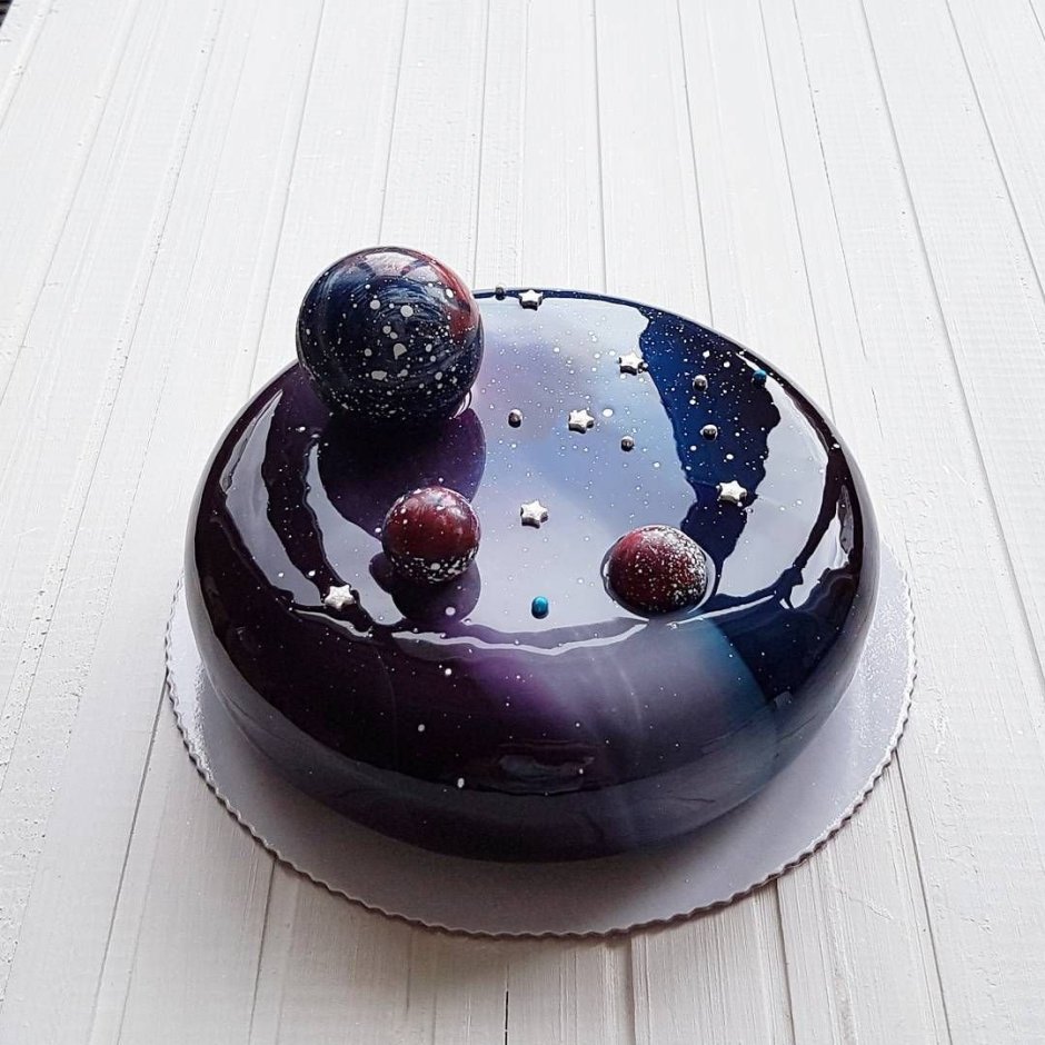 Свадебный торт космос