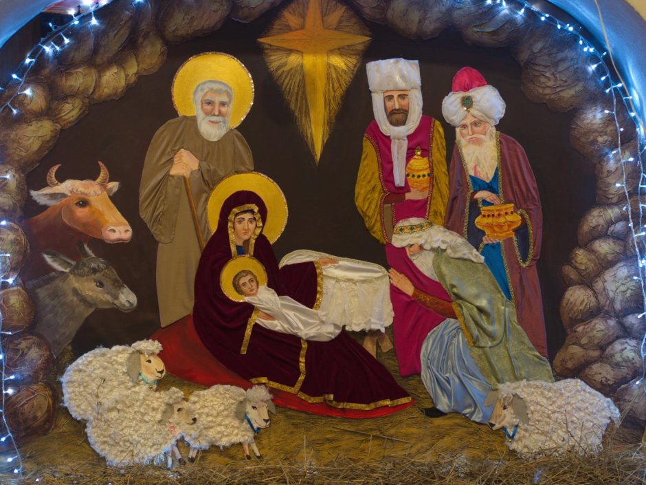Рождество Христово вертеп православный