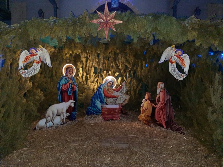 Рождественский вертеп в Манароле