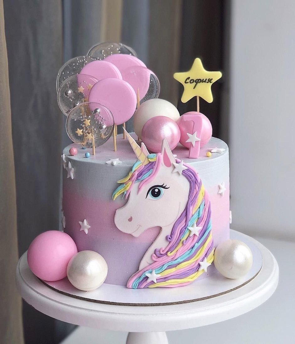 Детский торт для девочки пони