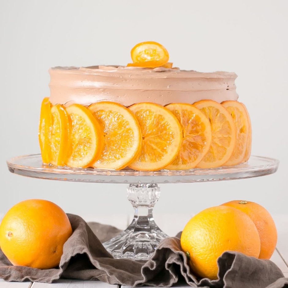 Апельсиновый муссовый торт шоколад апельсин