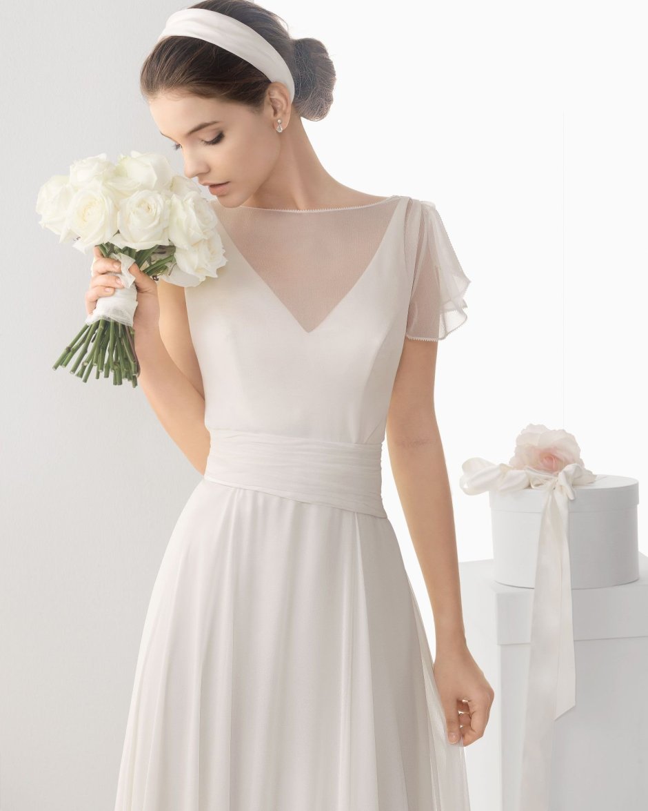 Красивые простые Свадебные платья