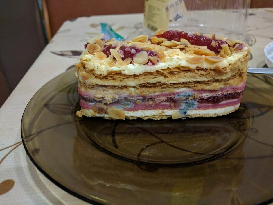 Блинный малиновый торт от Палыча