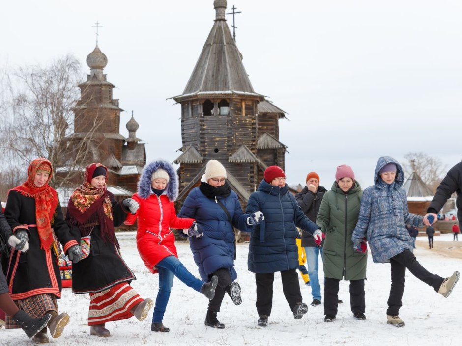 Суздаль зимой с детьми