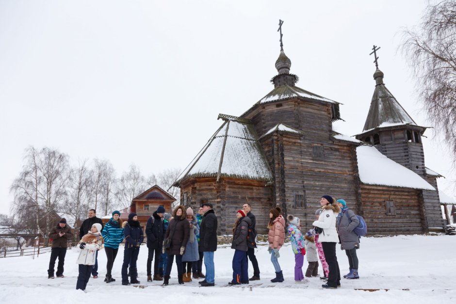 Масленичные гуляния в Суздале