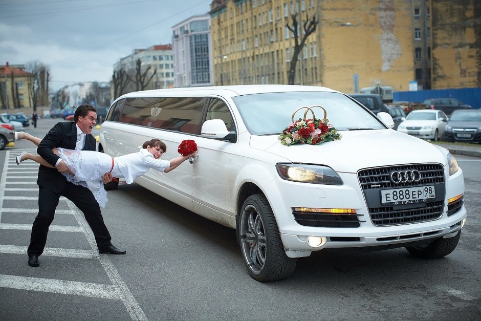 Машина жениха и невесты