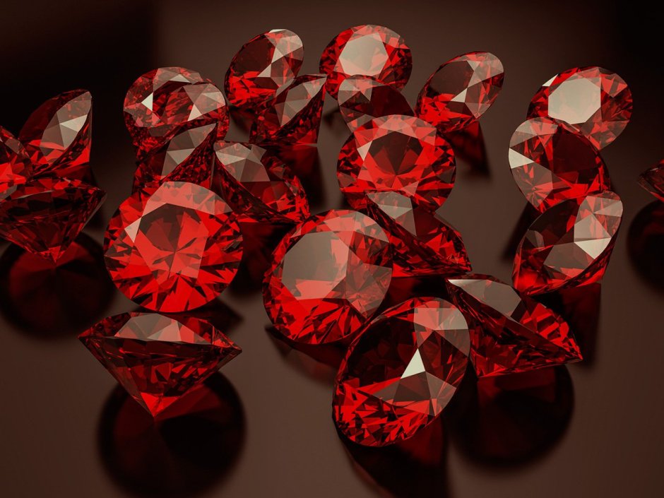 Красный Алмаз и Рубин