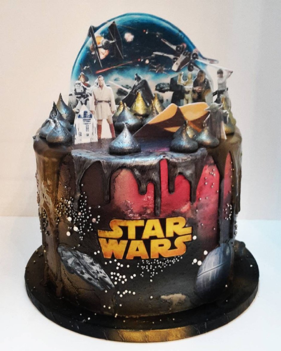 Торт с тематикой Звездных войн