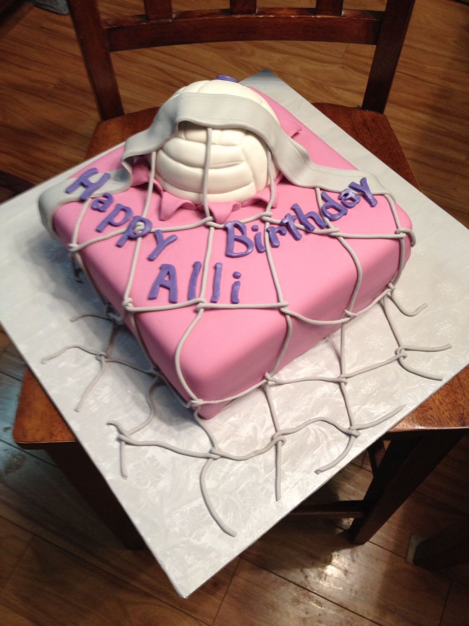 Торт на тему волейбол на день рождения