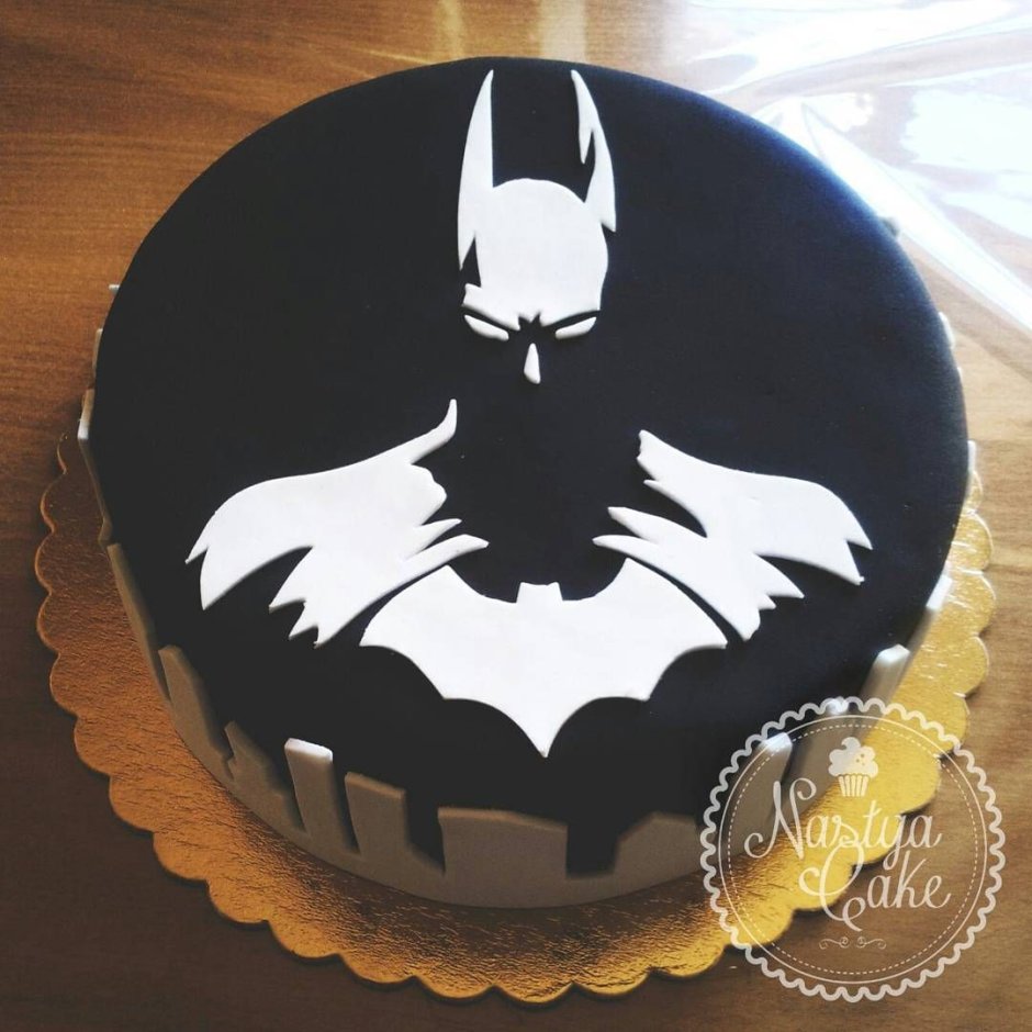 Украшение торта Бэтмен Бэтмен