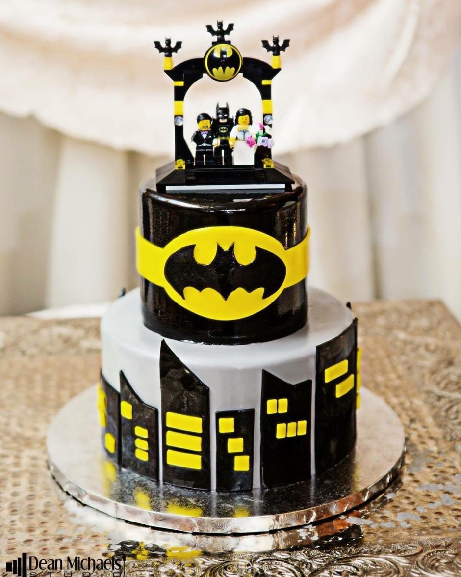 Торт Бэтмен для мальчика 6 лет